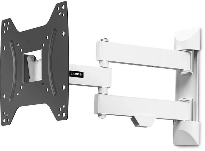 Кронштейн для телевизора Hama 00220855 черный/белый 19"-48" макс.20кг настенный поворот и наклон фото 1