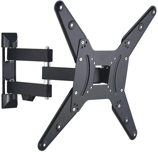 Кронштейн для телевизора Hama 00220824 черный 37"-90" макс.25кг настенный поворот и наклон фото 2