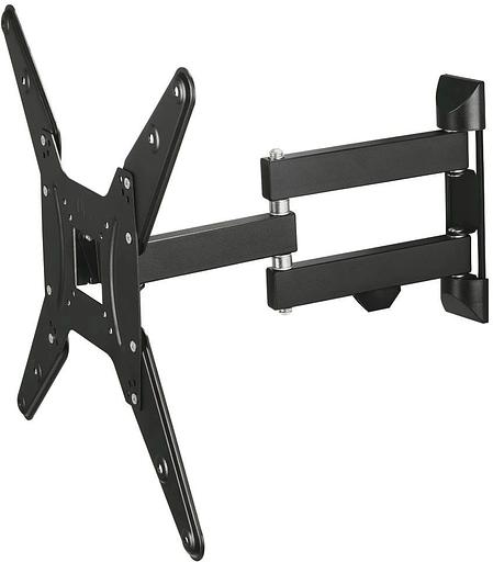 Кронштейн для телевизора Hama 00220824 черный 37"-90" макс.25кг настенный поворот и наклон фото 3