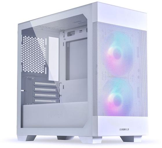 Корпус Lian-Li Lancool 205M Mesh белый без БП ATX 2xUSB3.0 audio bott PSU фото 1