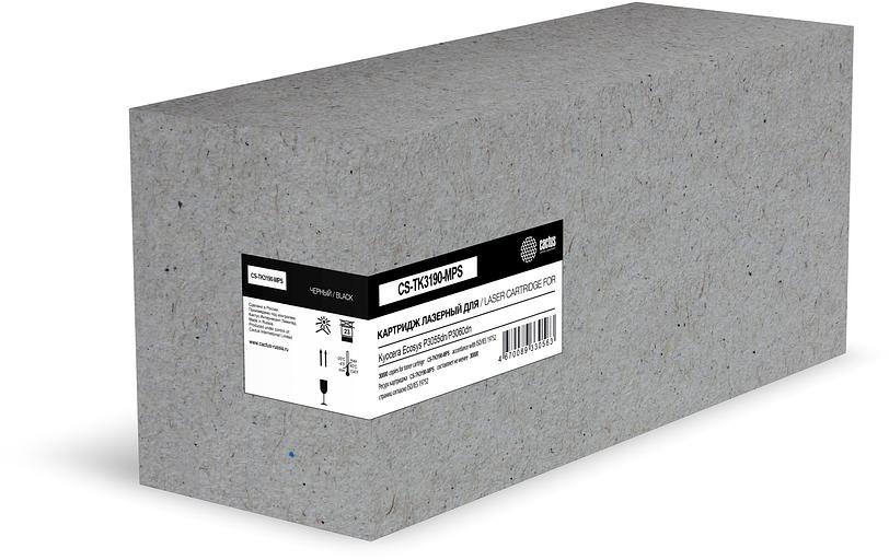 Картридж лазерный Cactus CS-TK3190-MPS черный (30000стр.) для Kyocera Ecosys P3055dn/P3060dn фото 1