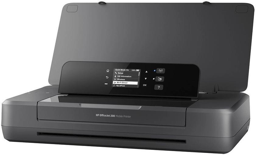 Принтер струйный HP OfficeJet 200 (CZ993A#BHC) A4 WiFi черный фото 1