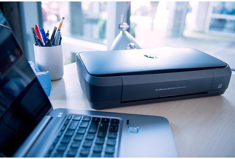 Принтер струйный HP OfficeJet 200 (CZ993A#BHC) A4 WiFi черный фото 6