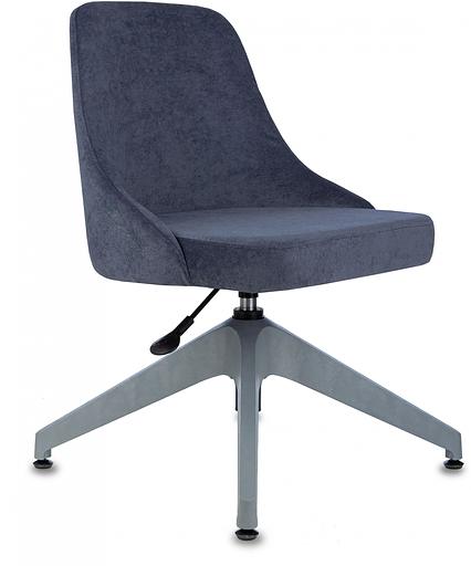 Кресло Бюрократ CH-340GLZ синий Light-27 крестов.4-луч. пластик пластик серый фото 1