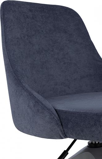 Кресло Бюрократ CH-340GLZ синий Light-27 крестов.4-луч. пластик пластик серый фото 6