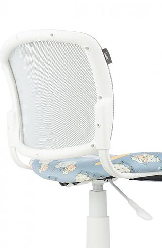 Кресло детское Бюрократ CH-W296NX светло-серый TW-02 овечки сетка/ткань крестов. пластик пластик белый фото 8