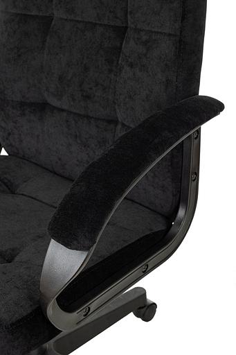 Кресло руководителя Бюрократ CH 002 Fabric черный Light-20 крестов. пластик фото 5