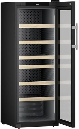 Винный шкаф Liebherr WFbli 5041 1-нокамерн. черный фото 4