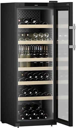 Винный шкаф Liebherr WFbli 5041 1-нокамерн. черный фото 5