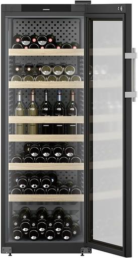 Винный шкаф Liebherr WFbli 5041 1-нокамерн. черный фото 7