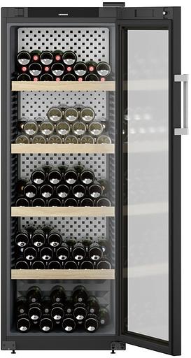 Винный шкаф Liebherr WPbli 5031 1-нокамерн. черный фото 4
