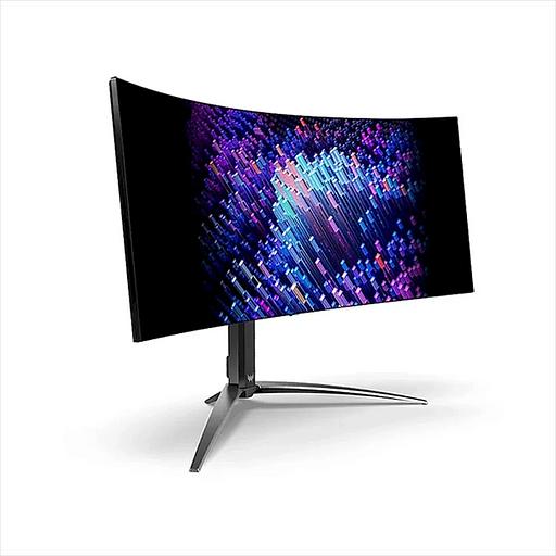 Монитор Acer Predator X34Xbmiiphuzx 34" OLED 3440x1440 240 Hz 1300cd/m2 0,01 / 0,03ms 2xHDMI(2.1) + 1xDP + 1xType-C(90W) + SPK + Audio out + USB3.2x3 + USB-C + USB-B (2up 4down)+Speaker 5Wx2 120 H.Adj (UM.CXXEE.X01) фото 1