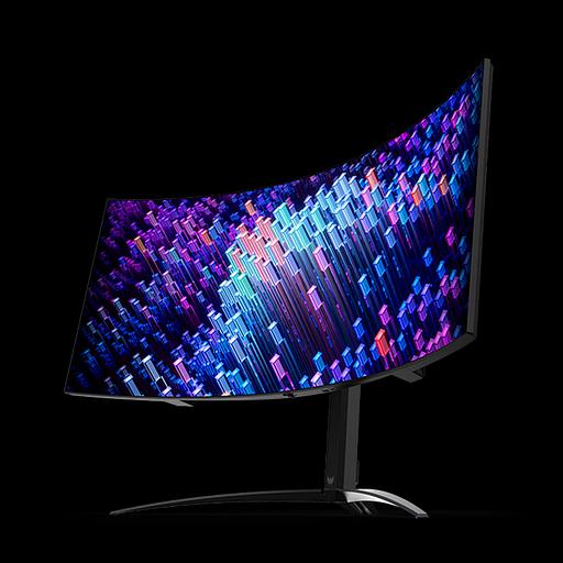 Монитор Acer Predator X39bmiiphuzx39" OLED 3440x1440 240 Hz 1300cd/m2 0,01ms 2xHDMI(2.1) + 1xDP + 1xType-C(90W) + SPK + Audio out + USB3.2x3 + USB-C + USB-B (2up 4down)+Speaker 5Wx2 110 H.Adj (UM.TXXEE.001) фото 1