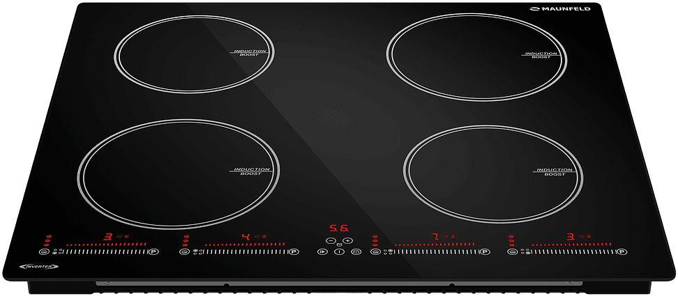 Индукционная варочная поверхность Maunfeld CVI594SBK черный фото 2
