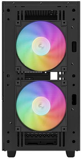 Корпус Deepcool CH360 черный без БП mATX 7x120mm 4x140mm 1xUSB2.0 1xUSB3.0 audio bott PSU фото 3