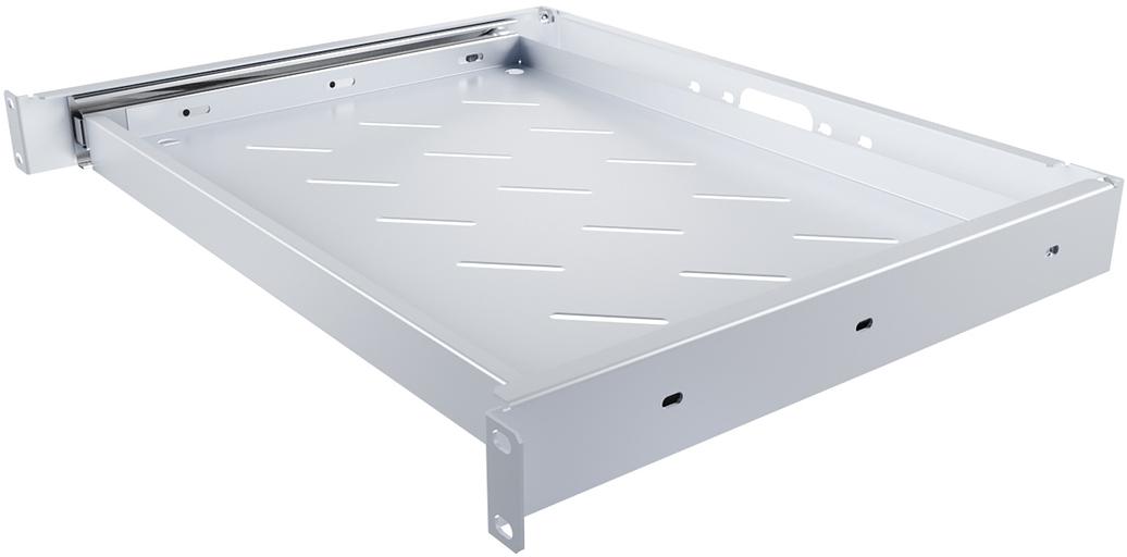 Полка выдвижная для клавиатуры NTSS NTSS-MSKB-U 1U нагр.:20кг. 19" 250мм серый (упак.:1шт) фото 2