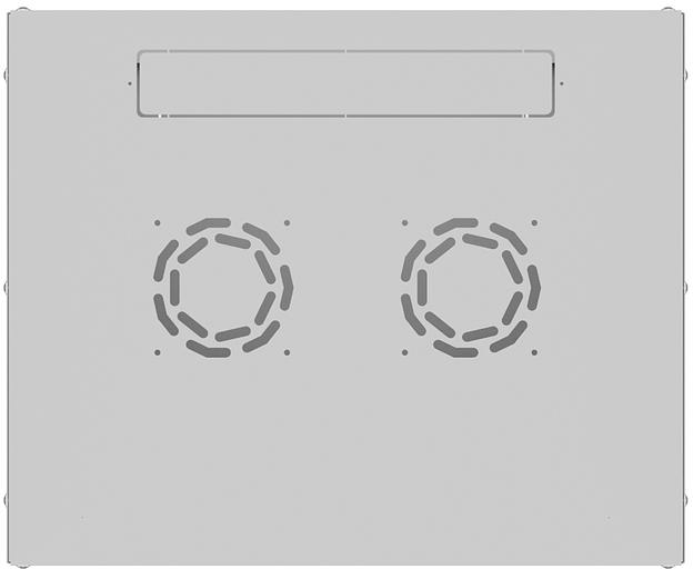Шкаф коммутационный NTSS Lime (NTSS-WL9U5560GS) настенный 9U 550x600мм пер.дв.стекл несъемн.бок.пан. 30кг серый 110град. IP20 сталь фото 4