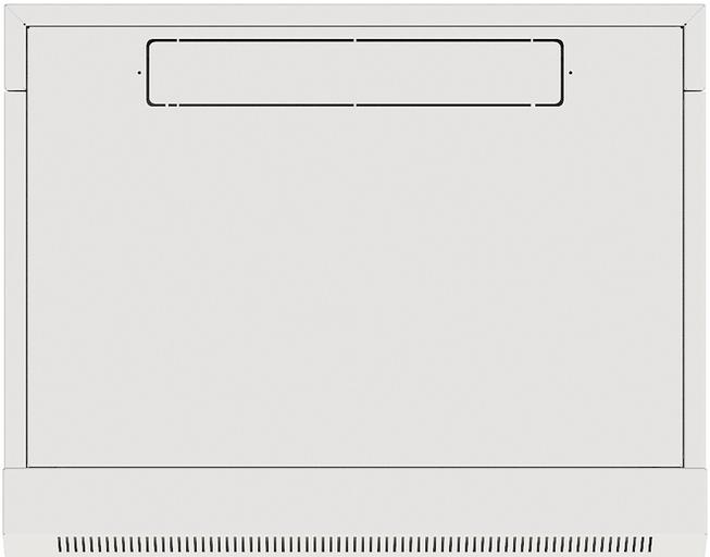 Шкаф коммутационный NTSS Премиум (NTSS-W15U6060GS) настенный 15U 600x600мм пер.дв.стекл 60кг серый IP20 сталь фото 4
