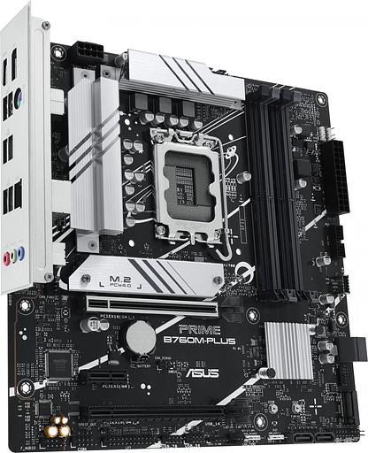 Материнская плата Asus PRIME B760M-PLUS Soc-1700 Intel B760 4xDDR5 mATX AC`97 8ch(7.1) 2.5Gg RAID+HDMI+DP фото 2
