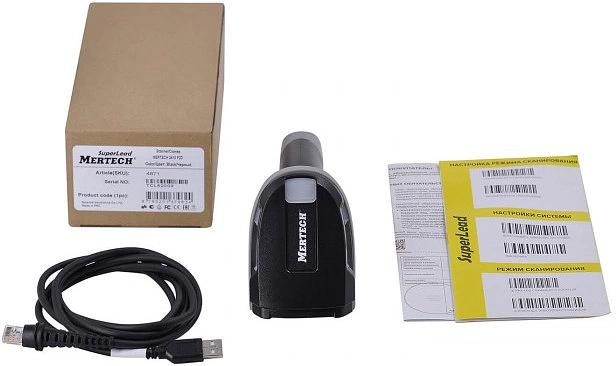 Сканер штрих-кода Mertech 2410 P2D черный (2410) фото 7