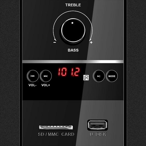 SVEN MS-1821, черный, акустическая система 2.1, (44 Вт, Bluetooth, пульт, дисплей, FM, USB, SD) Sven SV-020774 фото 7