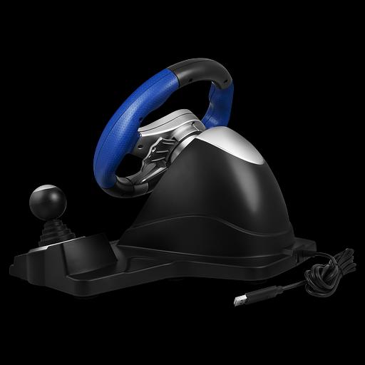 Руль SVEN GC-W600 (педали, вибро, лепестки, D-pad, 12 кл, PC/PS3/Xinput) SVEN GC-W600 (SV-015435) фото 3