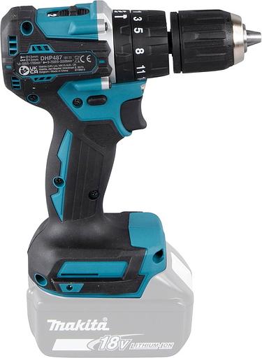 Дрель-шуруповерт Makita DHP487Z аккум. патрон:быстрозажимной фото 4