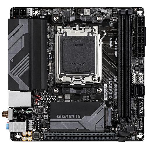 B650I AX, Socket AM5, AMD B650, 2xDDR5-5200, HDMI+DP, 1xPCI-Ex16, 2xSATA3(RAID 0,1), 1xM.2, 8 Ch Audio, 2.5GbLan, WiFi, (2+2)xUSB2.0, (3+2)xUSB3.2, (1+1)xUSB3.2 Type-C™, Mini-ITX, RTL фото 2