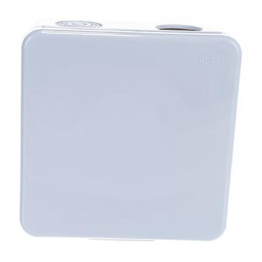 ЭРА Б0037441 Коробка распаячн. открытой установки КОР 100х100х50мм с гермовводами 8 вх. IP54 фото 1