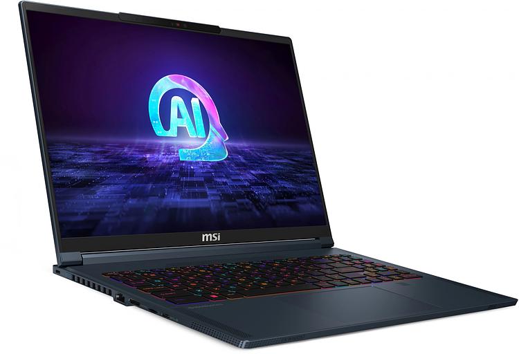 Ноутбук MSI Stealth 16 AI Studio A1VIG-062RU Core Ultra 9 185H 32Gb SSD2Tb NVIDIA GeForce RTX4090 16Gb 16" IPS UHD+ (3840x2400) Windows 11 dk.blue WiFi BT Cam (9S7-15F312-062) фото 2