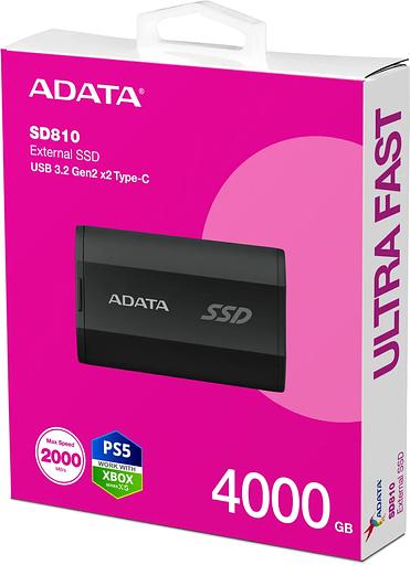 Твердотельный накопитель ADATA SD810-4000G-CBK фото 6
