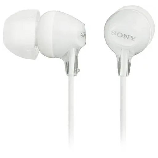 Sony MDR-EX15AP W Вкладыши-гарнитура закр.типа, белый фото 1