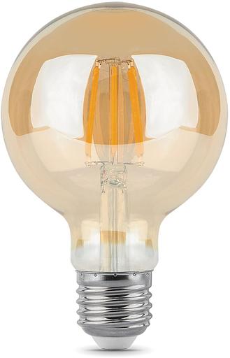 Лампа светодиодная Gauss Filament G95 6Вт цок.:E27 шар 220B 2400K св.свеч.бел.теп. (упак.:1шт) (105802006) фото 2