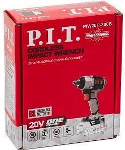 Гайковерт P.I.T. PIW20H-300B аккум. патрон:квад.1/2" фото 5