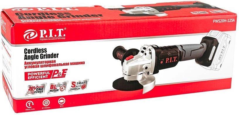 Углошлифовальная машина P.I.T. PWS20H-125A 7000об/мин рез.шпин.:M14 d=125мм фото 5
