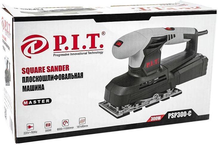 Вибро шлифовальная машина P.I.T. PSP300-C 300Вт фото 6