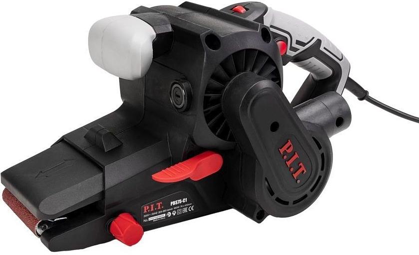 Ленточная шлифовальная машина P.I.T. PBS75-C1 900Вт шир.ленты 76мм фото 1
