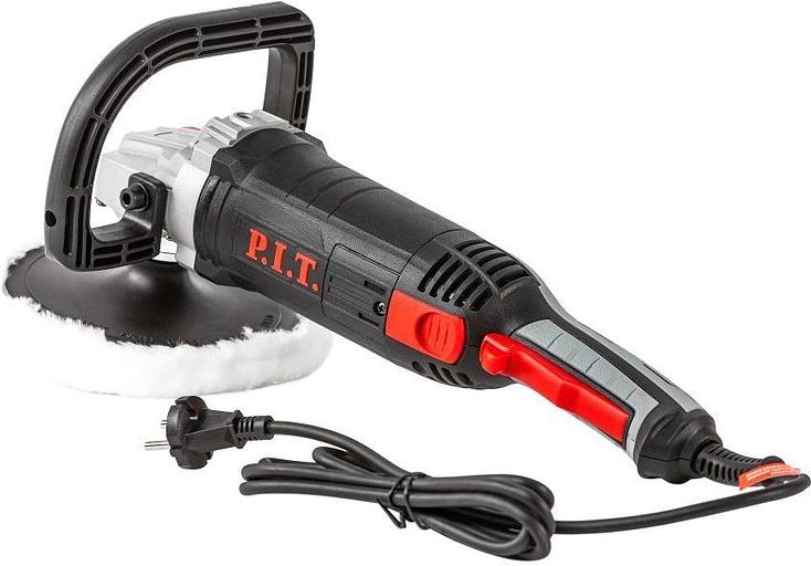 Полировальная машина P.I.T. PPO180-C1 1400Вт 3500об/мин рез.шпин.:M14 d=180мм фото 3