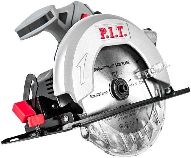 Циркулярная пила (дисковая) P.I.T. PKS20H-165A/1 (ручная) фото 2