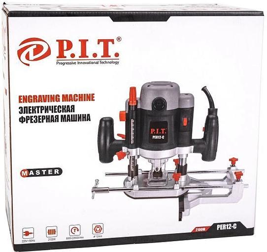 Фрезер P.I.T. PER12-C МАСТЕР 2100Вт 22000об/мин макс.ход:55мм фото 6