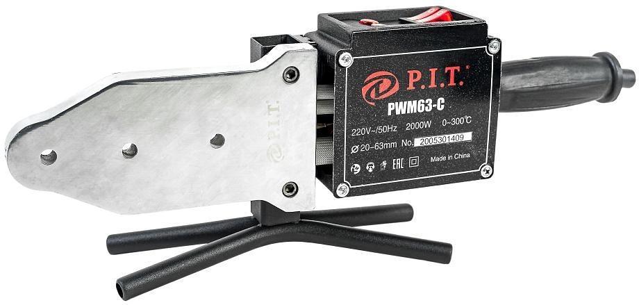 Сварочный аппарат для пластиковых труб P.I.T. PWM63-C МАСТЕР раструбная 2кВт фото 2