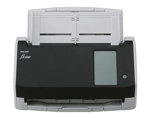 Сканер Ricoh scanner fi-8040 (Сканер уровня рабочей группы, 40 стр/мин, 800 изобр/мин, А4, двустороннее устройство АПД, USB 3.2, 4,3-дюймовый дисплей с сенсорным управлением) (PA03836-B001) фото 1