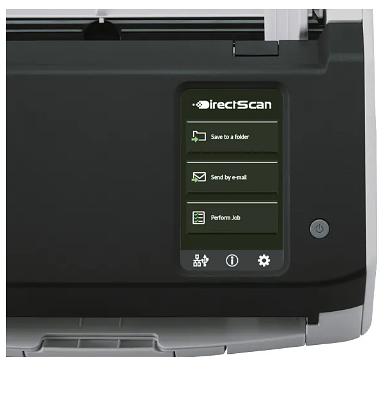 Сканер Ricoh scanner fi-8040 (Сканер уровня рабочей группы, 40 стр/мин, 800 изобр/мин, А4, двустороннее устройство АПД, USB 3.2, 4,3-дюймовый дисплей с сенсорным управлением) (PA03836-B001) фото 4