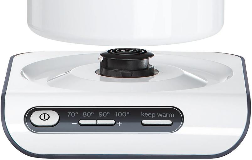 Чайник электрический Bosch TWK8611P 1.5л. 2400Вт белый/серебристый корпус: металл/пластик фото 3