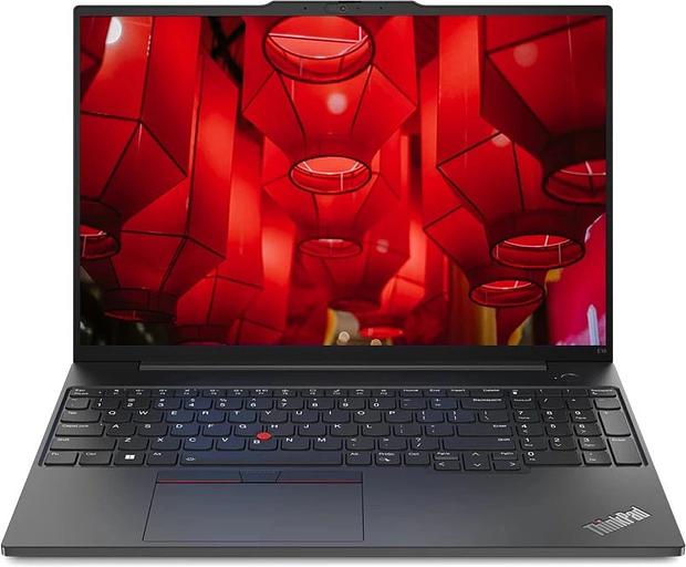 Ноутбук Lenovo ThinkPad E16 GEN 1 Core i5 1335U 8Gb SSD512Gb Intel UHD Graphics 16" IPS WUXGA (1920x1200) noOS black WiFi BT Cam (21JN009KRT) фото 1