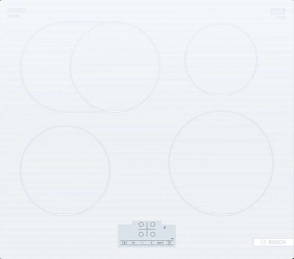 Индукционная варочная поверхность Bosch PIF612BB1E белый фото 1