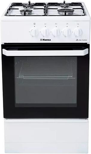 Плита Газовая Hansa FCGW510029A белый реш.сталь фото 1
