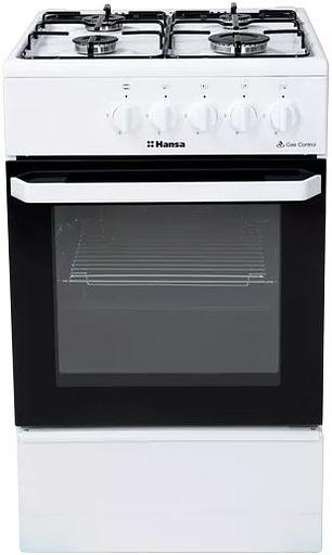 Плита Газовая Hansa FCGW510029A белый реш.сталь фото 4