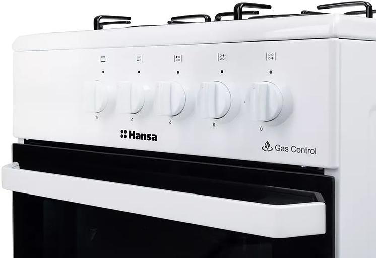 Плита Газовая Hansa FCGW510029A белый реш.сталь фото 9