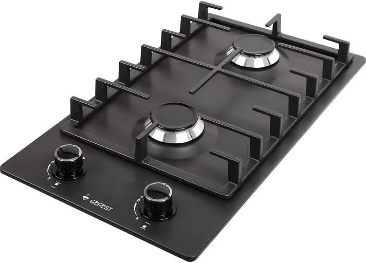 Газовая варочная поверхность Gefest ПВГ 1002 К2 черный фото 2